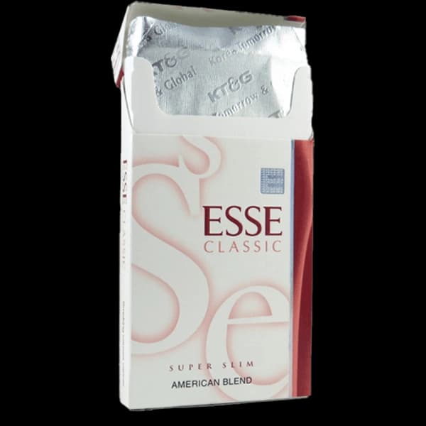 سیگار اسی کلاسیک سوپر اسلیم اورجینال Esse classic super slim original — تصویر ۳