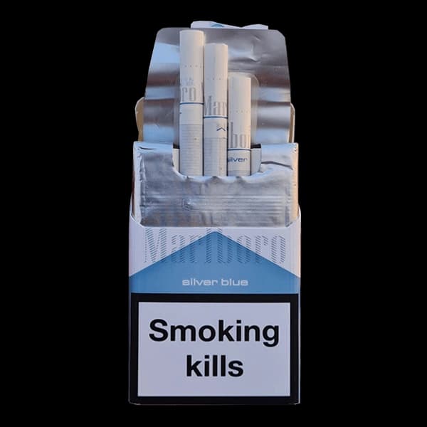 سیگار مارلبرو سیلور بلو اسموک Marlboro silver blue smoke — تصویر ۴