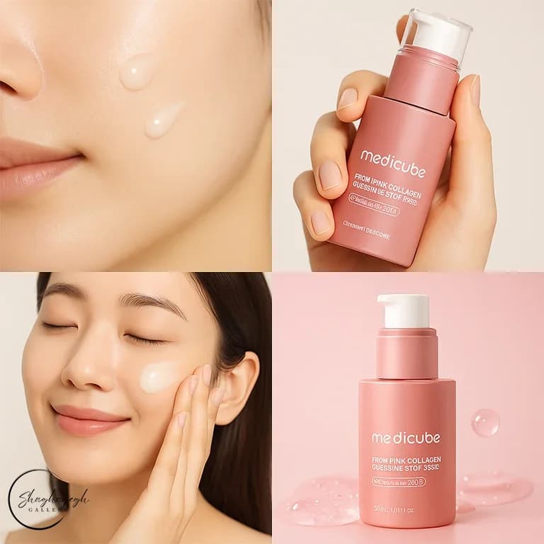 سرم کلاژن پینک اگزوزوم پیدیآران مدیکیوب 30 میل Medicube PDRN Pink Collagen Exosome Shot Serum — تصویر ۵
