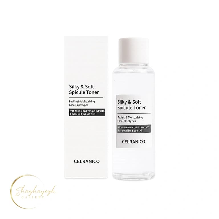 تونر نرم و ابریشمی کننده اسپیکول سلرانیکو 120 میل Celranico Silky & Soft Spicule Toner — تصویر ۲