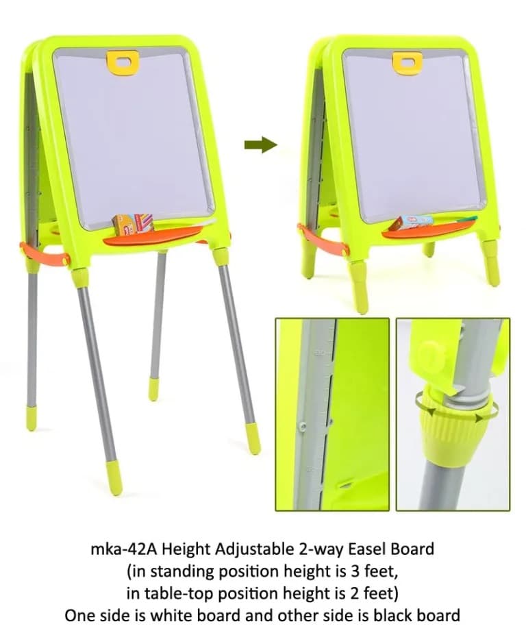 تخته وایت برد و بلک برد تاشو مدل EASEL کد 8333 — تصویر ۱۲