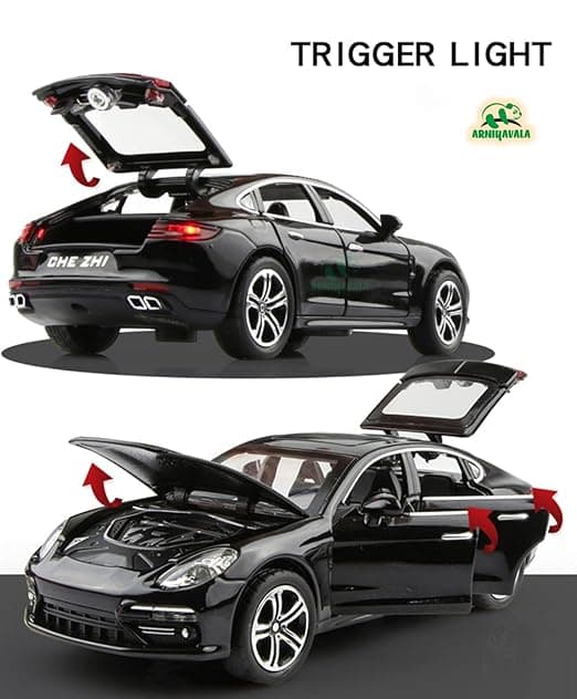 ماکت فلزی ماشین مدل پورش Alloy Model Car کد 6617 — تصویر ۴