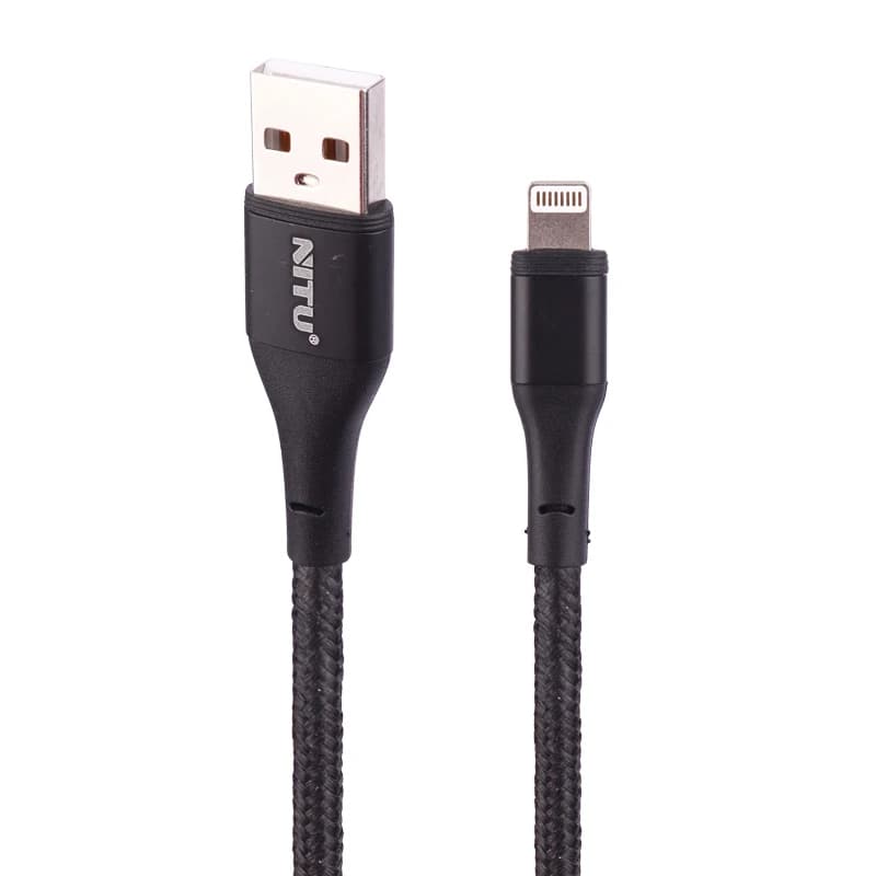کابل آیفونی فست شارژ NITU NC205 3A 2m — تصویر ۲