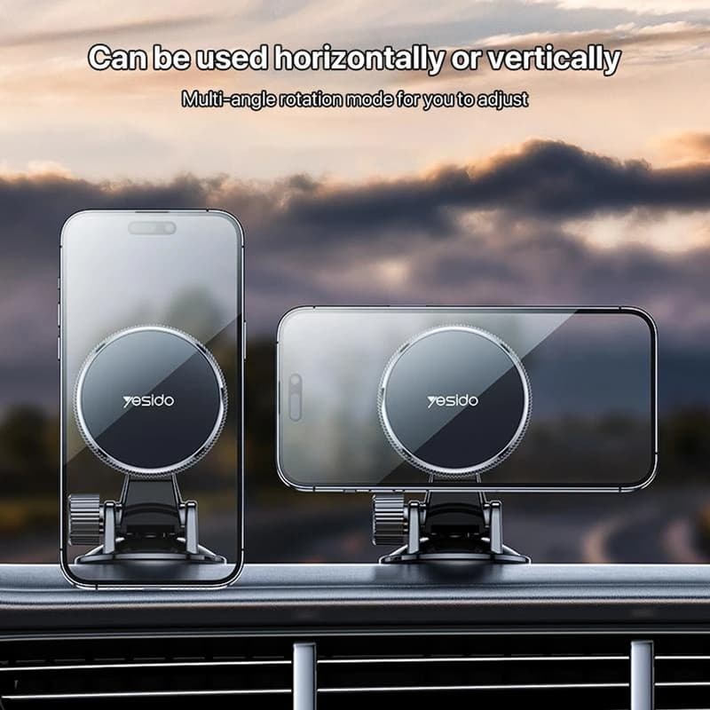پایه نگهدارنده گوشی آهنربایی یسیدو YESIDO magnet holder C177 — تصویر ۵