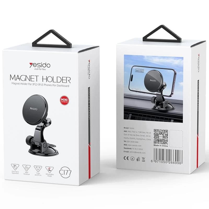 پایه نگهدارنده گوشی آهنربایی یسیدو YESIDO magnet holder C177 — تصویر ۷