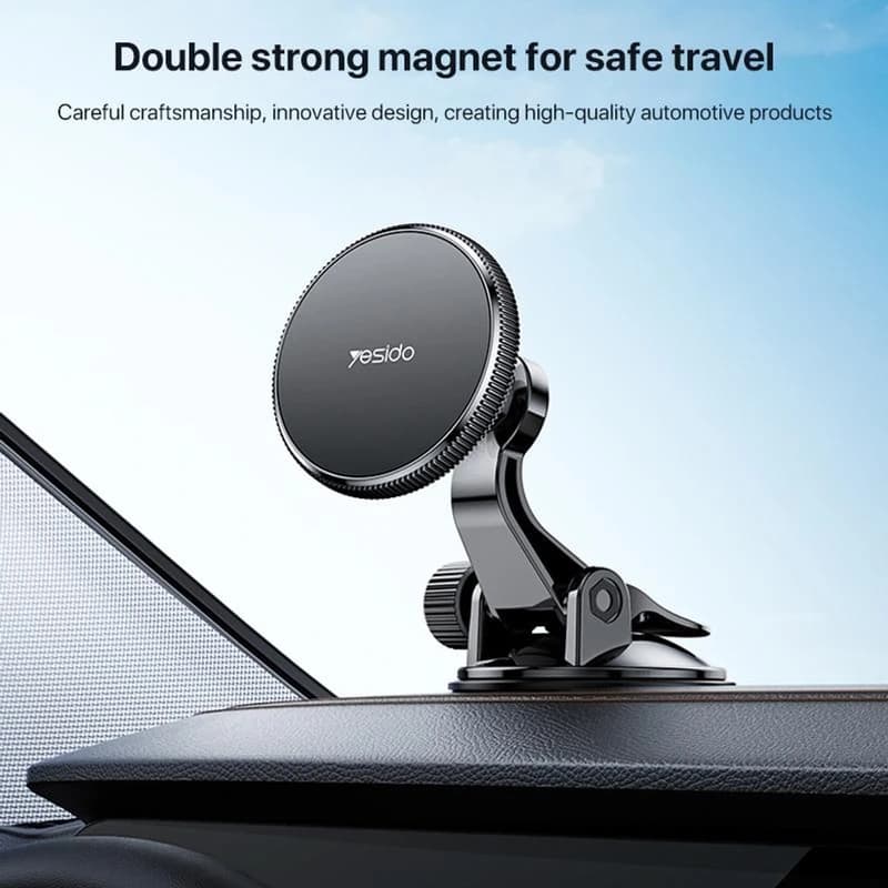 پایه نگهدارنده گوشی آهنربایی یسیدو YESIDO magnet holder C177 — تصویر ۱۰