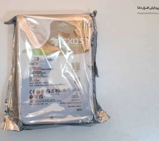 هارد دیسک اینترنال سیگیت Exos X24 ظرفیت ۲۴ ترابایت ۳.۵ اینچ — تصویر ۲