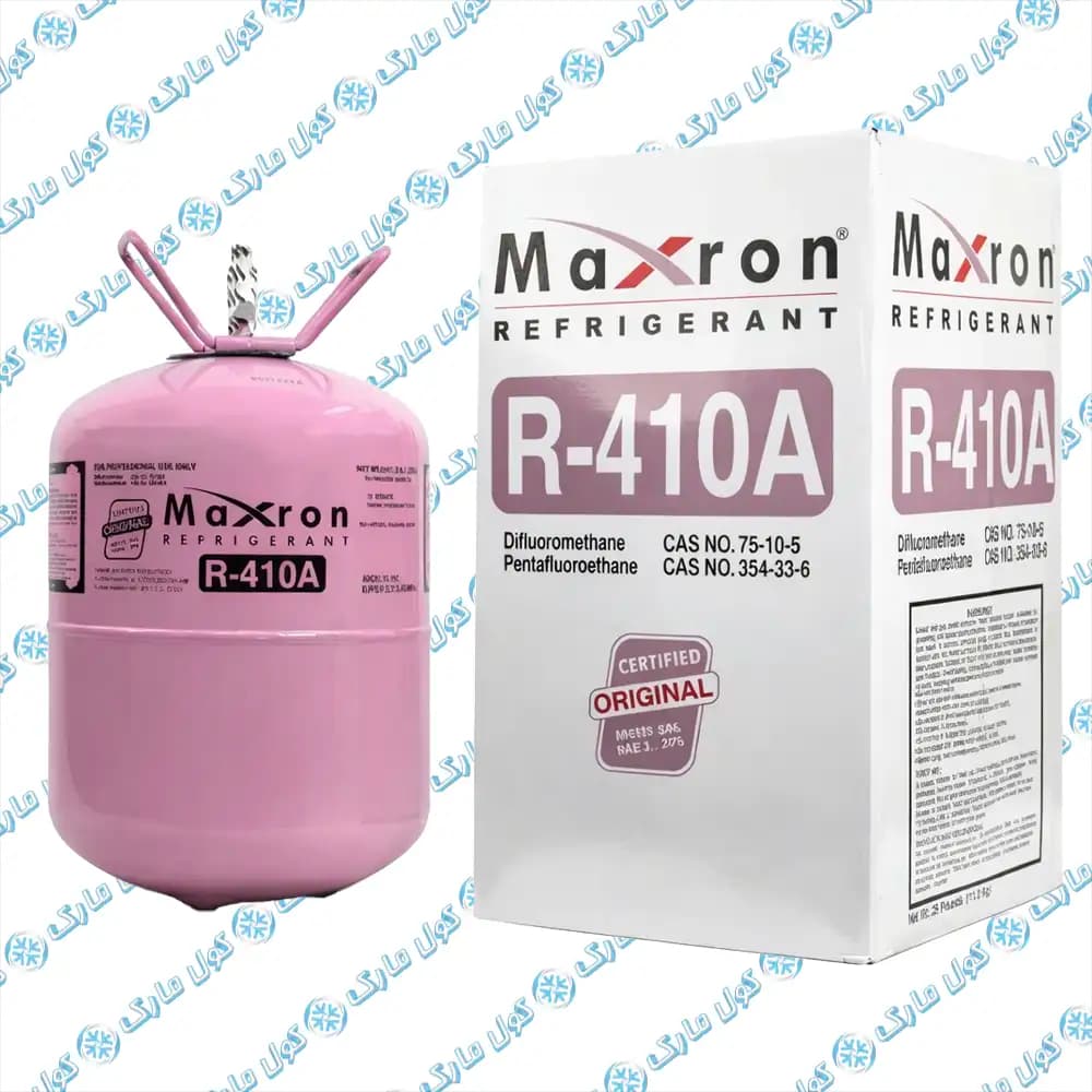 گاز کولر مکسرون (maxron) مدل R410A وزن 11.3 کیلوگرم — تصویر ۷