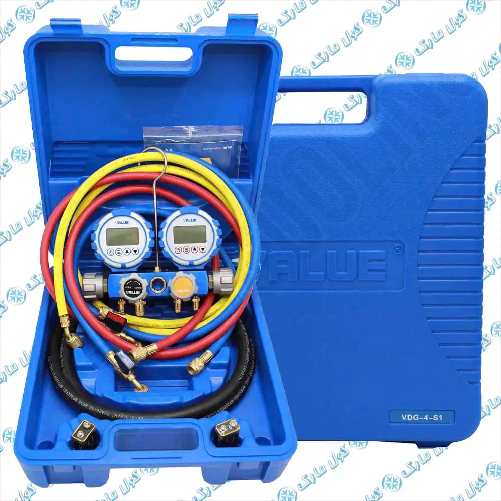 گیج دوقلو دیجیتال والو VALUE مدل VDG-4-S1 — تصویر ۱۱