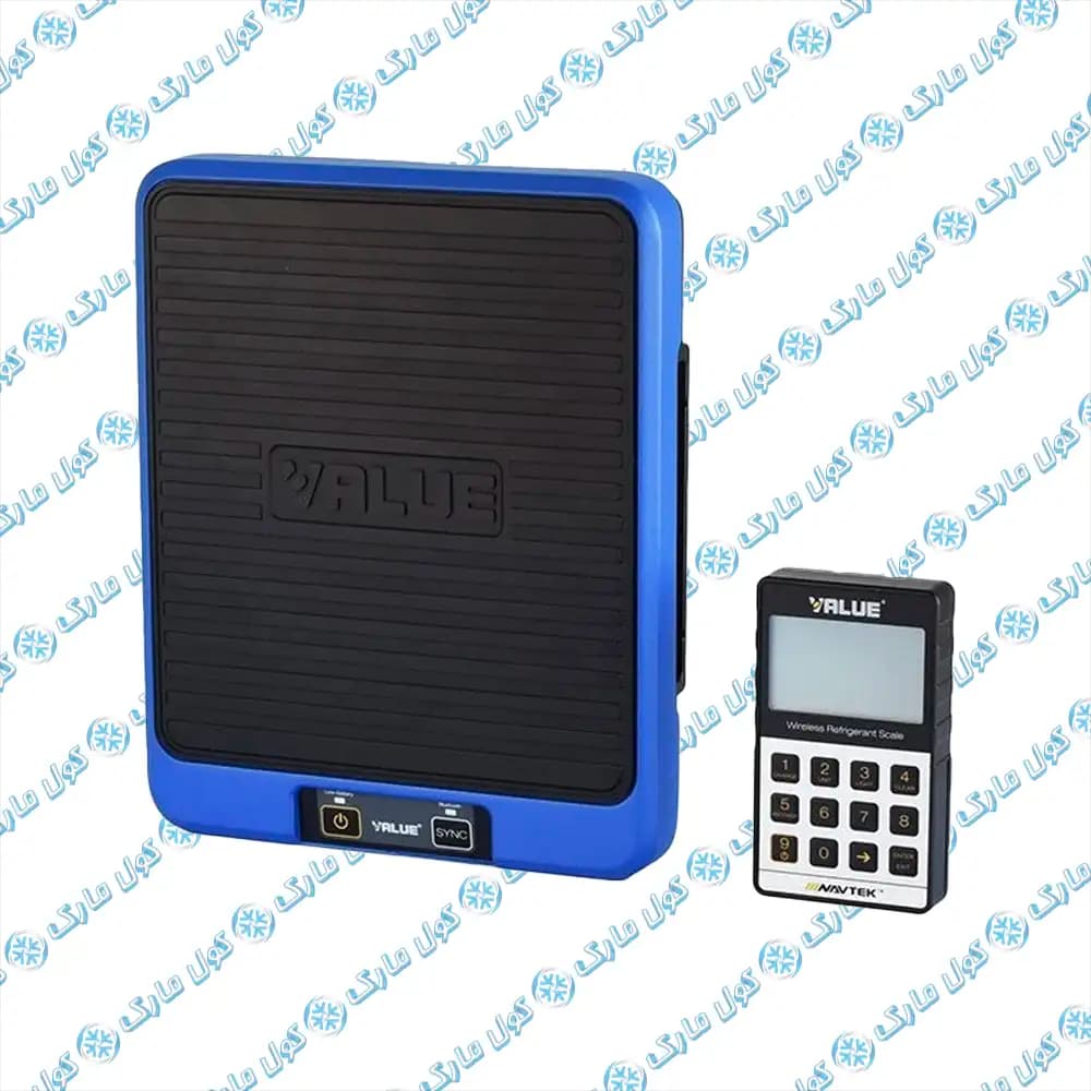 ترازو بیسیم شارژ گاز ولیو 60 کیلو والو VALUE مدل VRS-60i-01 — تصویر ۷