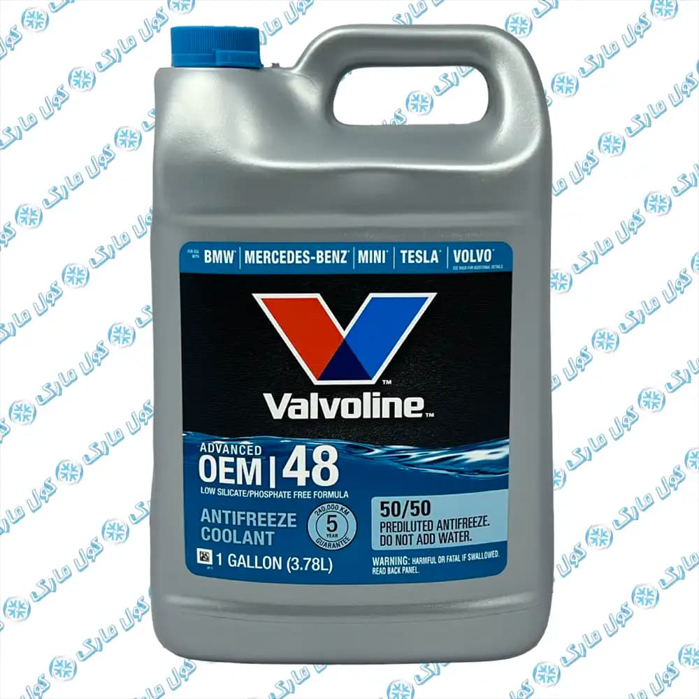 کولانت،ضدیخ و ضدجوش والوالین آبی ا VALVOLINE OEM 48 Original Blue Antifreeze/Coolant — تصویر ۲
