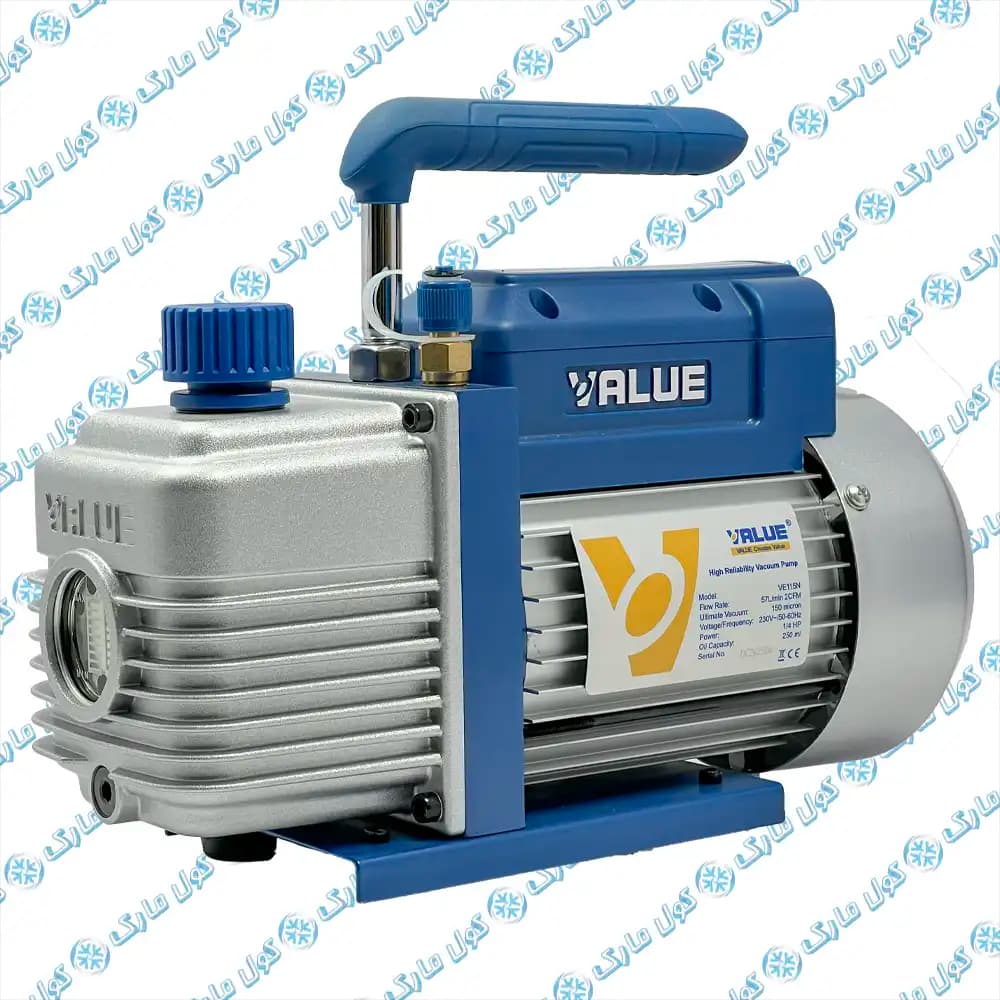پمپ وکیوم (خلا) تک مرحله ای ولیو مدل VE115N توان 1/4 اسب بخار | vacumm pump VE115N — تصویر ۱۱
