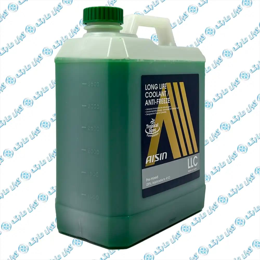 کولانت، ضدیخ و ضدجوش آیسین مدل Aisin LLC Green سبز ساخت ژاپن 4 لیتر — تصویر ۶