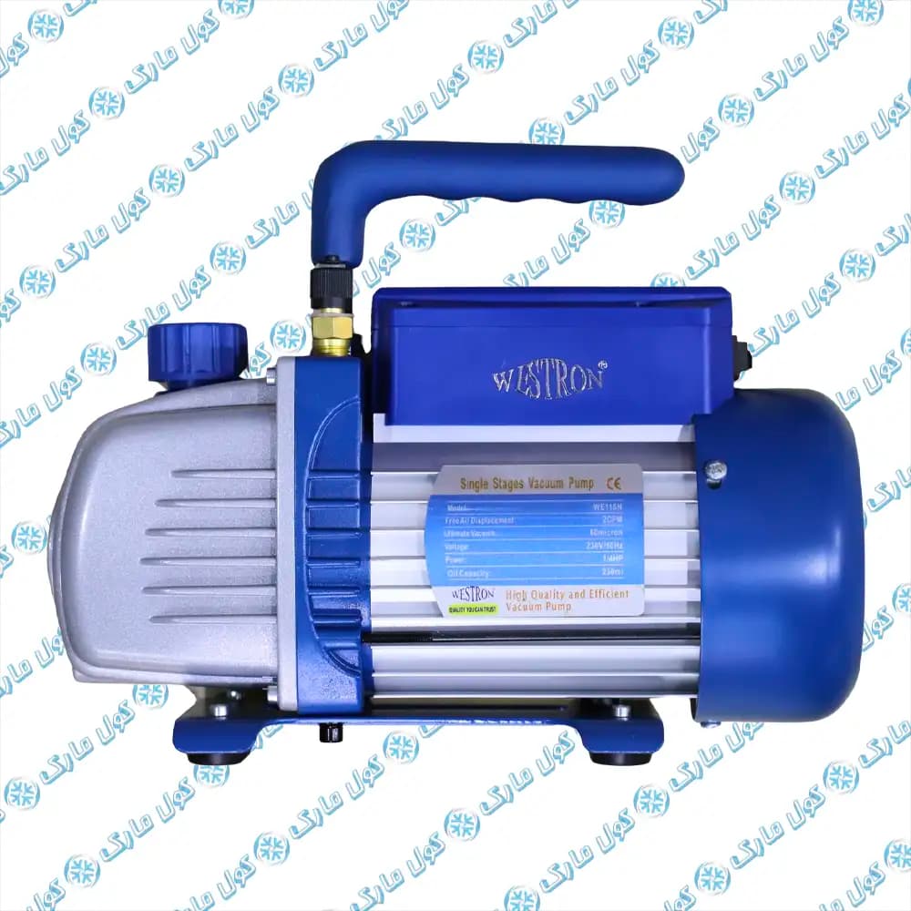 پمپ وکیوم وسترون WESTRON تک مرحله مدل WE115N — تصویر ۲