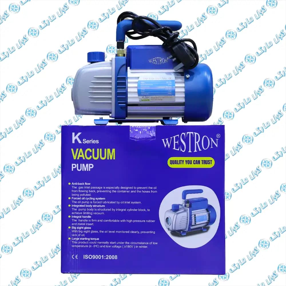 پمپ وکیوم وسترون WESTRON تک مرحله مدل WE115N — تصویر ۴