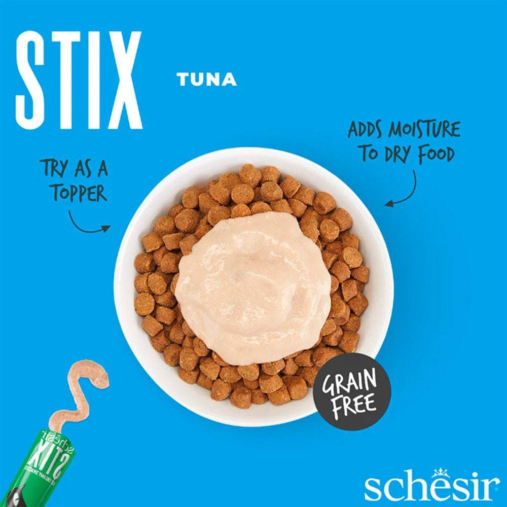 بستنی گربه شسیر مدل Stix با طعم تن بسته 6 عددی — تصویر ۵