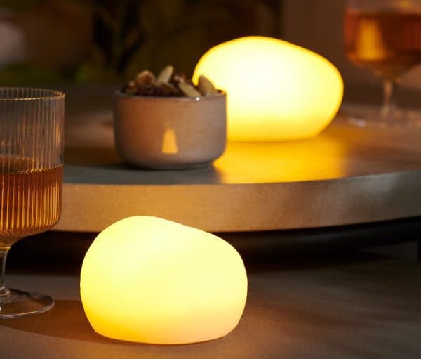 ۲ عدد سنگ تزئینی LED چیبو آلمان