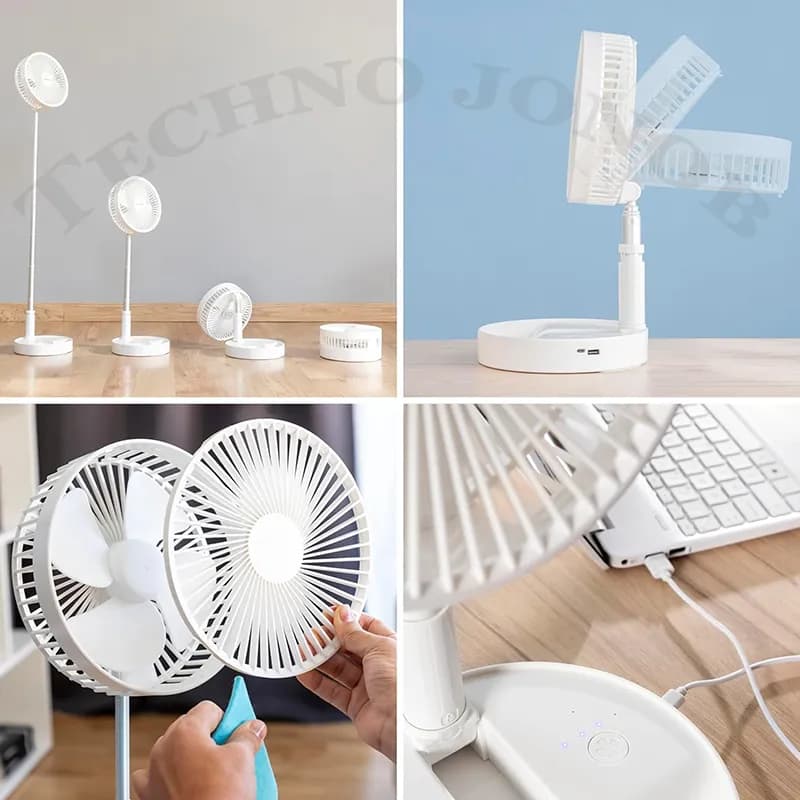 پنکه رومیزی شارژی تاشو (تلسکوپی) کالوس (Calus) مدل Fan01 — تصویر ۱۱