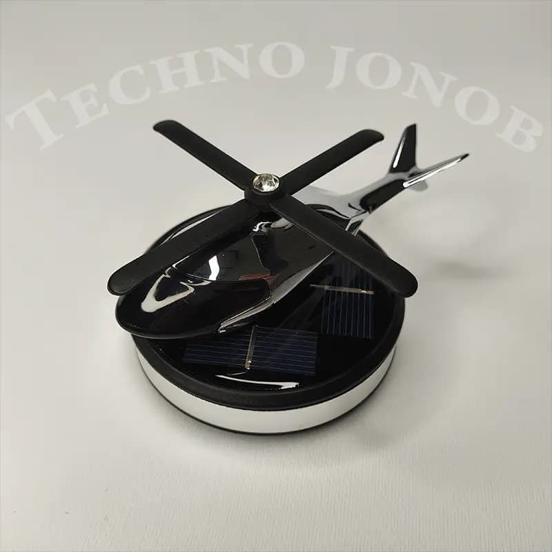 خوشبوکننده خورشیدی خودرو طرح هلی کوپتر |Solar Car Air Freshener — تصویر ۱۰