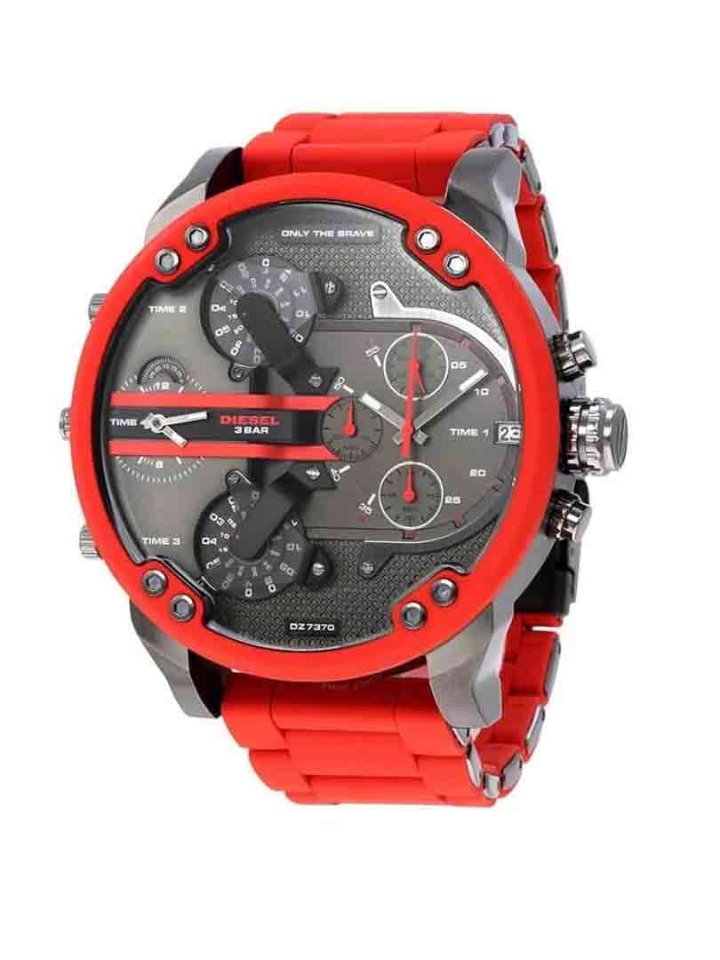 ساعت مچی مردانه دیزل هفت موتور قرمز Diesel- Red