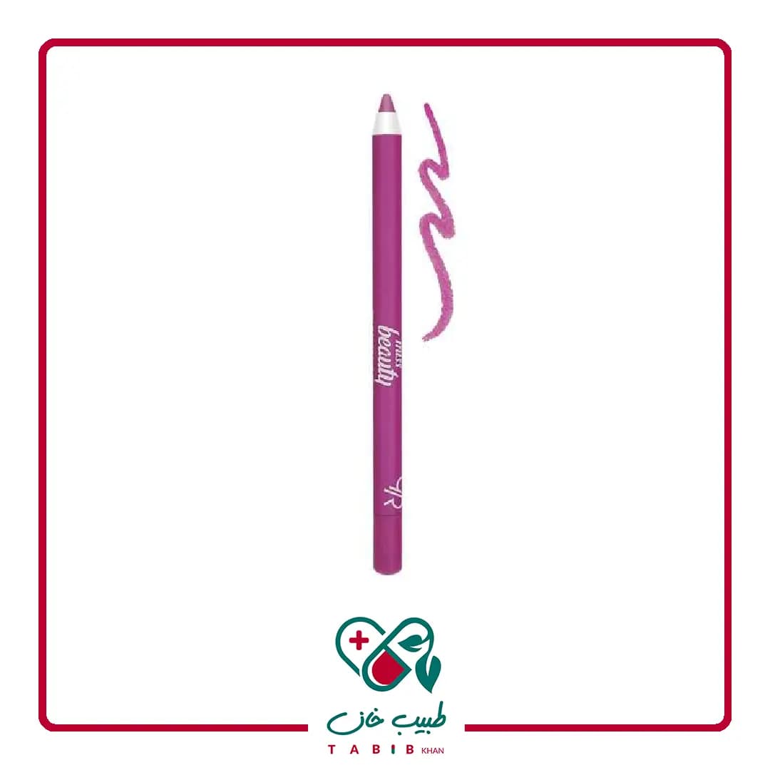 مداد چشم رنگی Miss Beauty گلدن رز رنگ 03/Golden Rose Miss Beauty Colorpop Eye Pencil No.03 — تصویر ۴