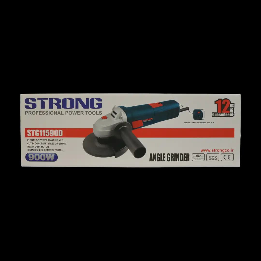 مینی فرز دیمردار 900 وات استرانگ مدل STG11590D — تصویر ۶