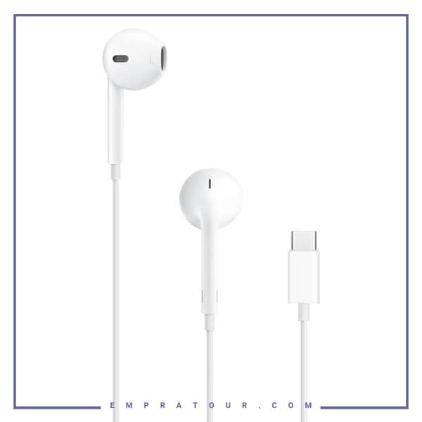 هندزفری اصلی تایپ سی آیفون Apple A3046 Earphone Iphone 15