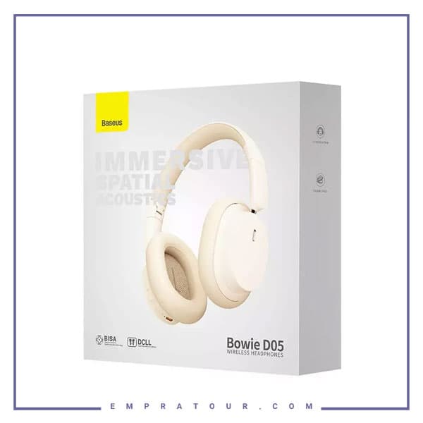 هدست بلوتوث بیسوس BASEUS Bowie D05 Wireless Headphones NGTD020202 — تصویر ۵