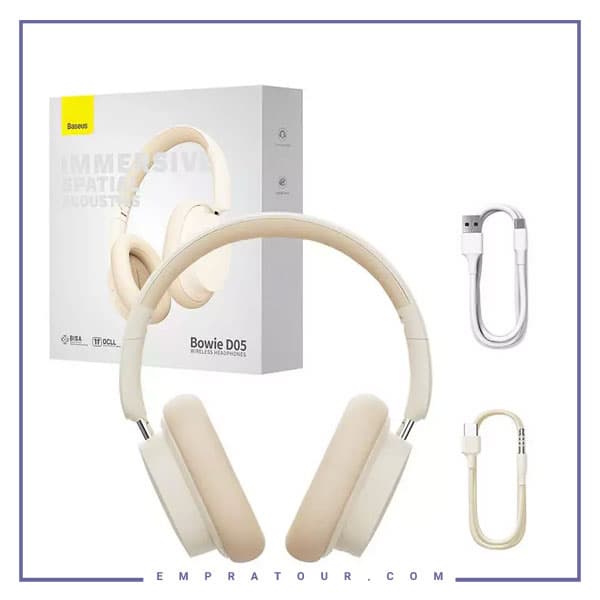 هدست بلوتوث بیسوس BASEUS Bowie D05 Wireless Headphones NGTD020202 — تصویر ۷