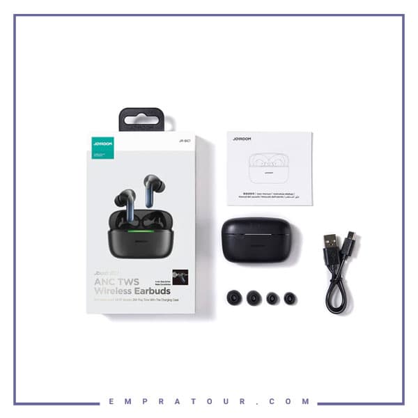 هندزفری بلوتوث جویروم Joyroom ANC TWS Wireless Earbuds JR-BC1 — تصویر ۴