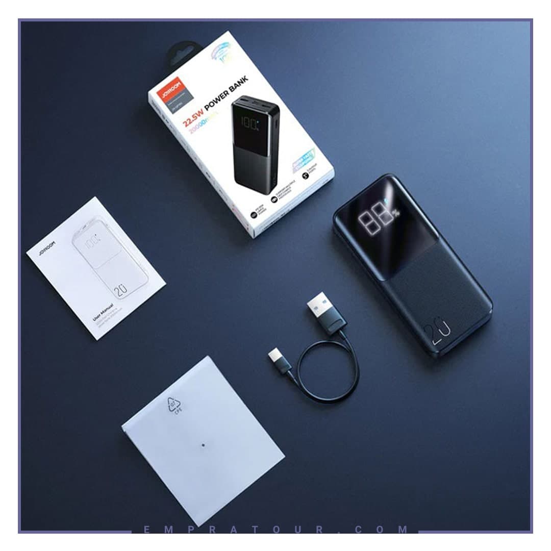 پاوربانک فست شارژ 20000 جویروم Joyroom 22.5W Power Bank JR-QP192 — تصویر ۸