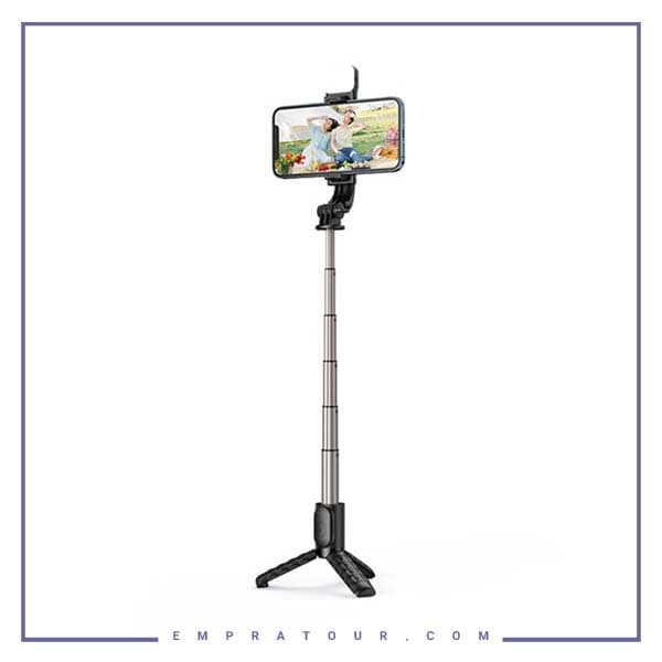 مونوپاد و سه پایه مک دودو MCDODO Selfie Stick Bluetooth Remote Control Tripod SS-1781 — تصویر ۳