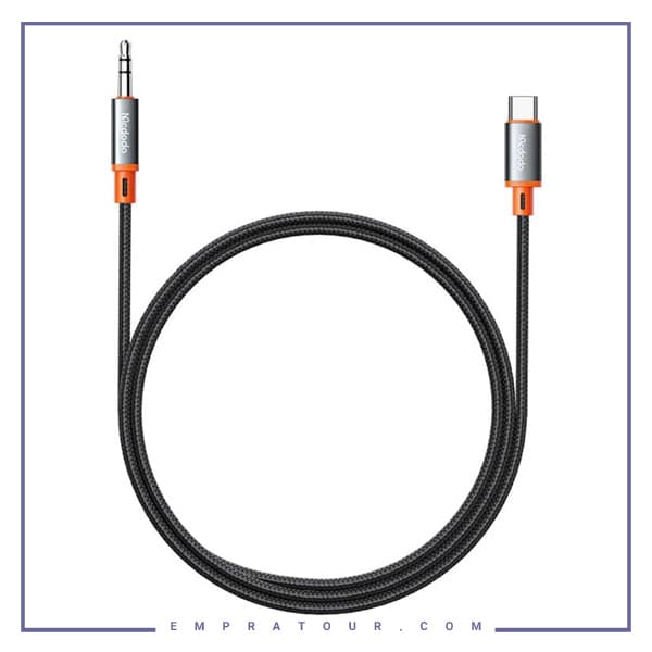 کابل تبدیل تایپسی به جک 3.5 مک دودو Mcdodo CA-0820 Castle Series Type-C to DC3.5 Male Cable — تصویر ۴