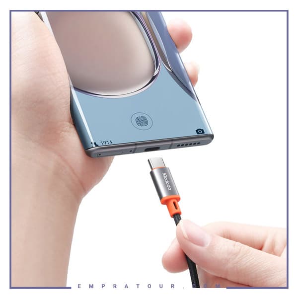 کابل تبدیل تایپسی به جک 3.5 مک دودو Mcdodo CA-0820 Castle Series Type-C to DC3.5 Male Cable — تصویر ۵