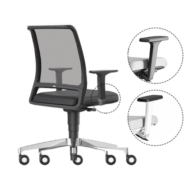 صندلی کارشناسی نظری مدل اونیکس با دسته ثابت-Onyx-E404 — تصویر ۴