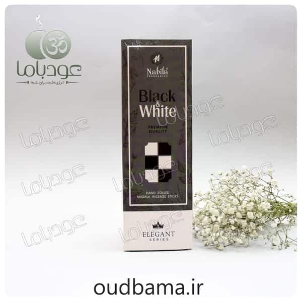 عود دستساز سیاه و سفید بلک اند وایت BLACK & WHITE ( نابیلا NABILA )