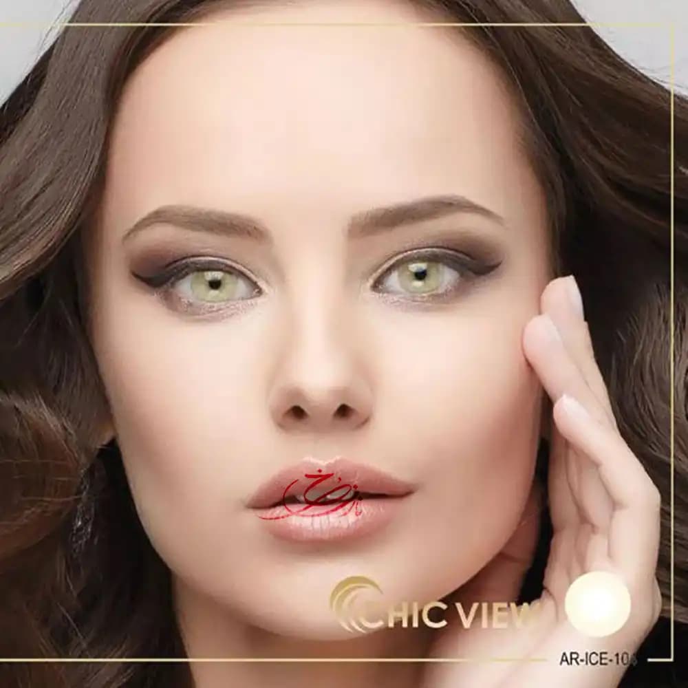 لنز رنگی چشمی چیک ویو CHIC VIEW مدل یخی AR-ICE-104