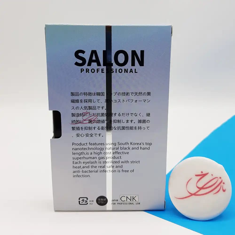 پالت مژه فست فن FAST FAN سالن SALON فر CC، ضخامت 0.07، سایز 12 میلی متر — تصویر ۴