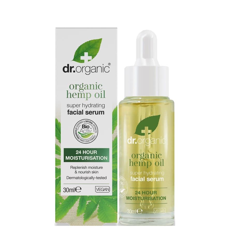 سرم بیواکتیو ضد چروک روغن شاهدانه دکتر ارگانیک – dr. Organic