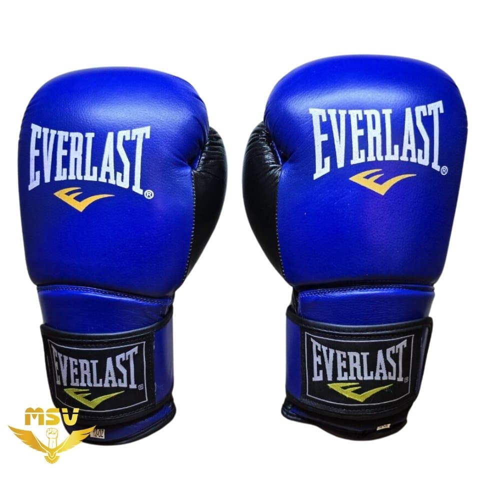 دستکش بوکس آتل دار چرم EVERLAST اورلست 12 اونس — تصویر ۴