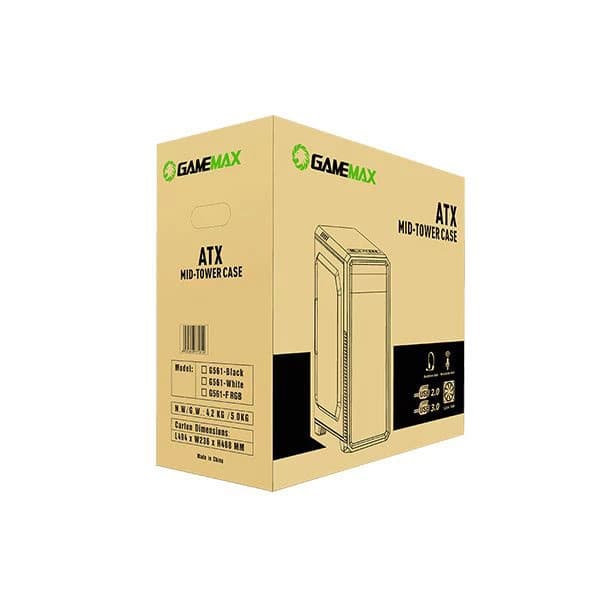کیس کامپیوتر مدل G561 FRGB گیم مکس — تصویر ۵