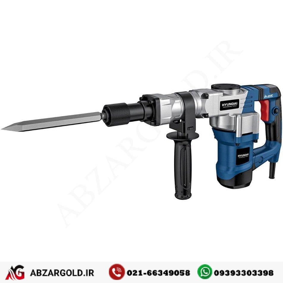 چکش تخریب 6.5 کیلویی 1400 وات فوق صنعتی هیوندای مدل HP1341 — تصویر ۸