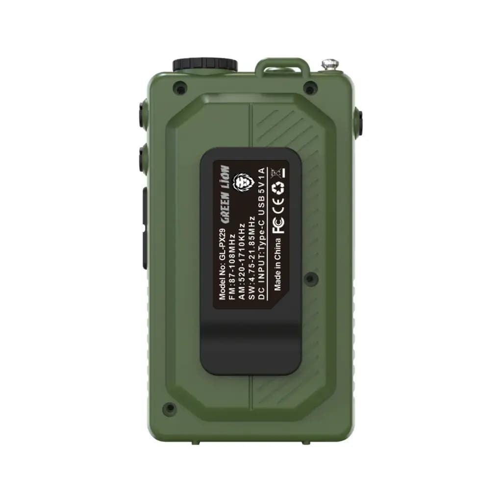 رادیو اسپیکر و چراغ قوه گرین لاین Green Lion Voyager Portable Radio | Flash Light | Speaker — تصویر ۳