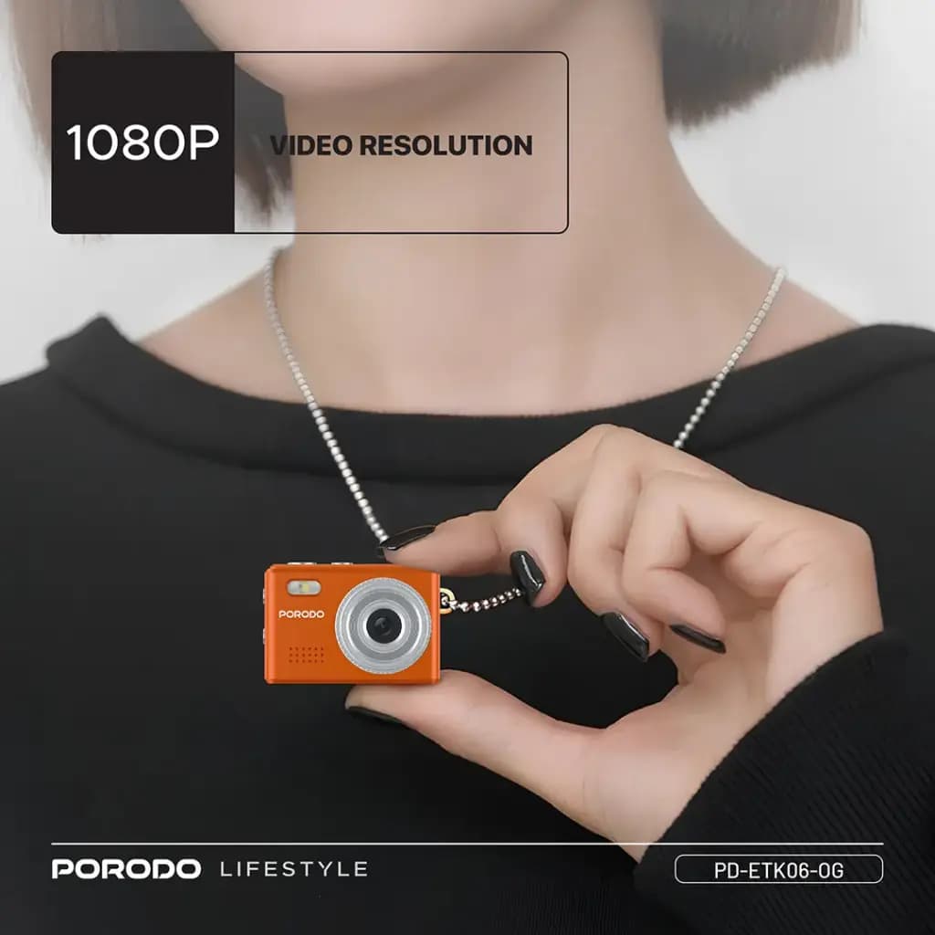 دوربین مینی دیجیتال پرودو Porodo Lifestyle Snap & Go Mini Digital Camera — تصویر ۵