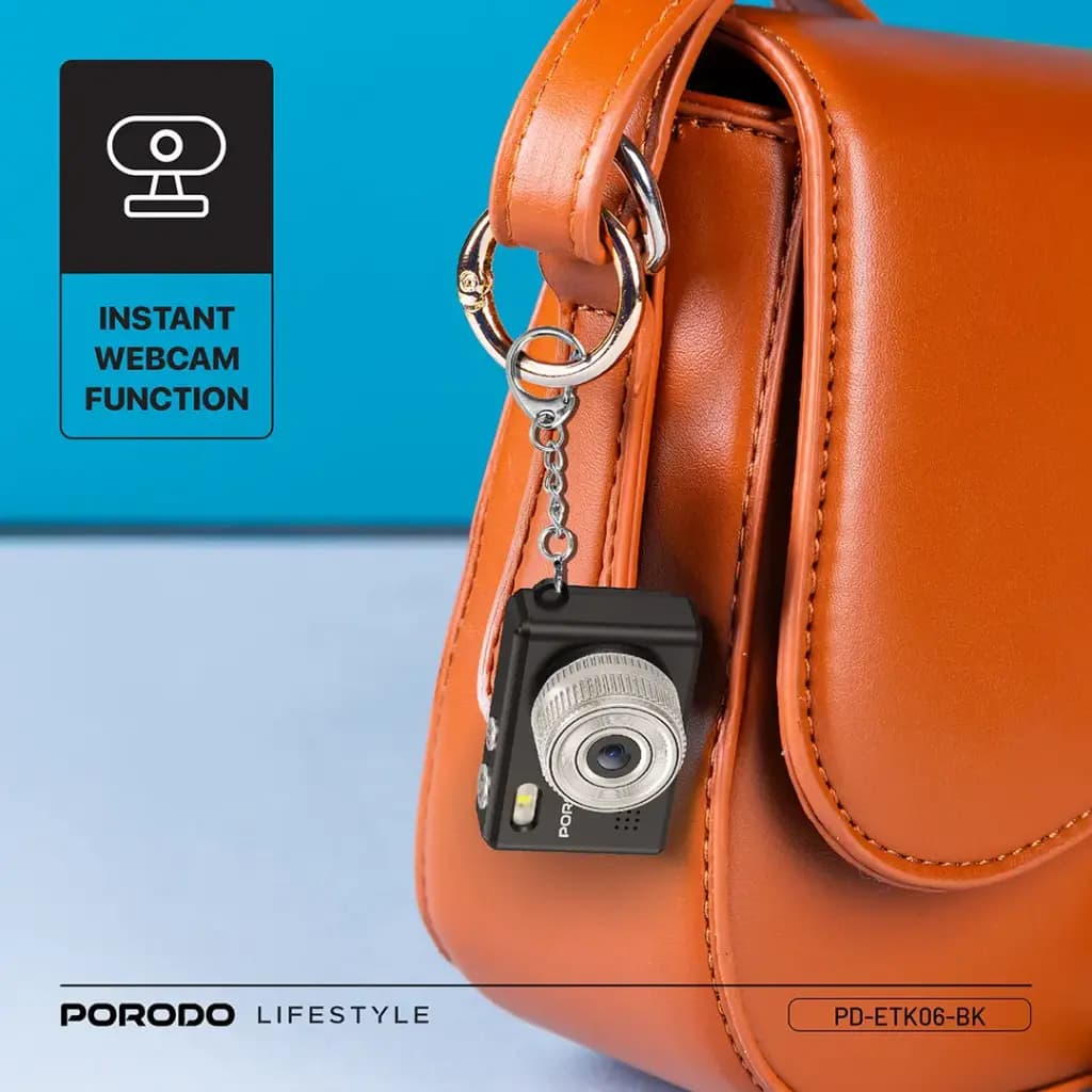 دوربین مینی دیجیتال پرودو Porodo Lifestyle Snap & Go Mini Digital Camera — تصویر ۸