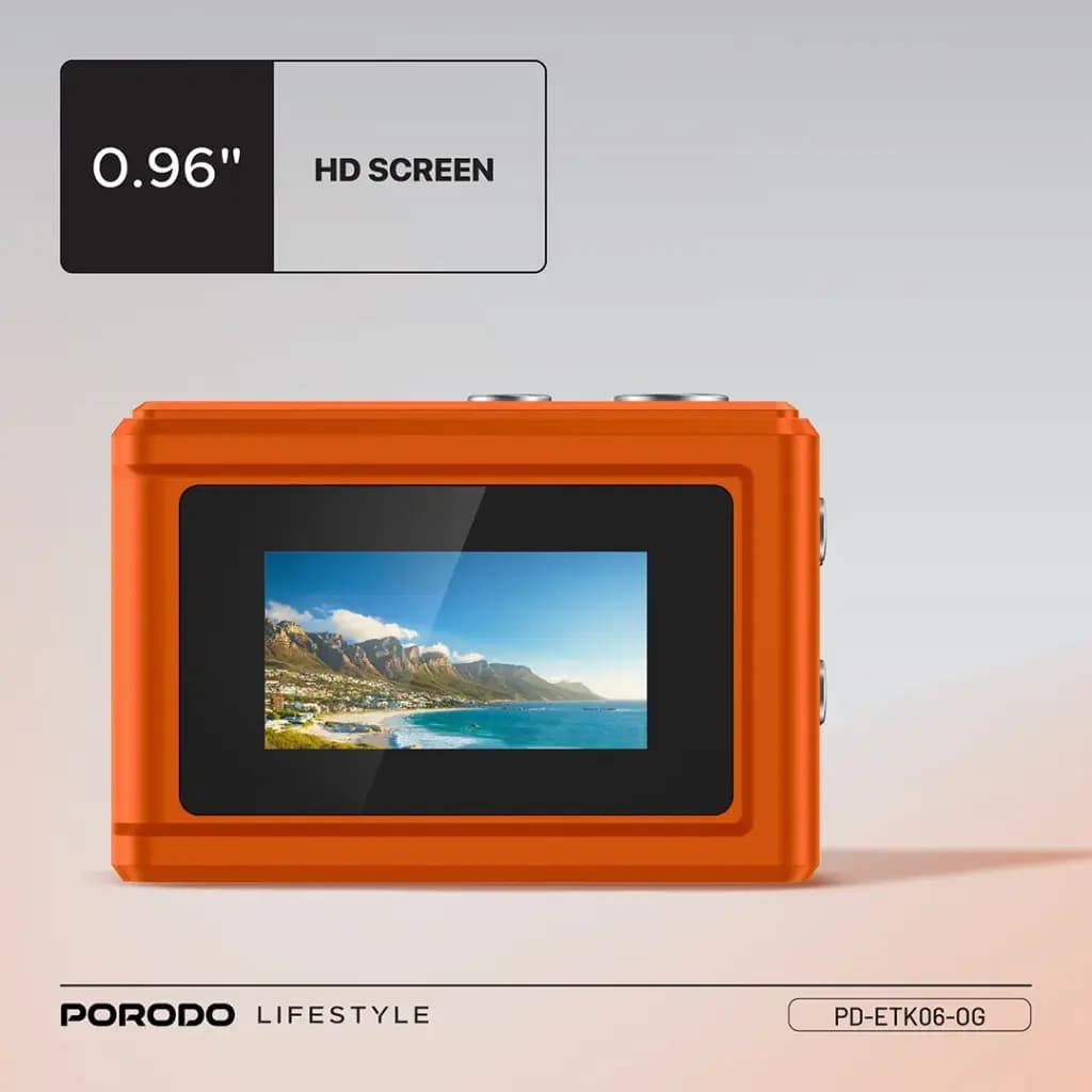 دوربین مینی دیجیتال پرودو Porodo Lifestyle Snap & Go Mini Digital Camera — تصویر ۹