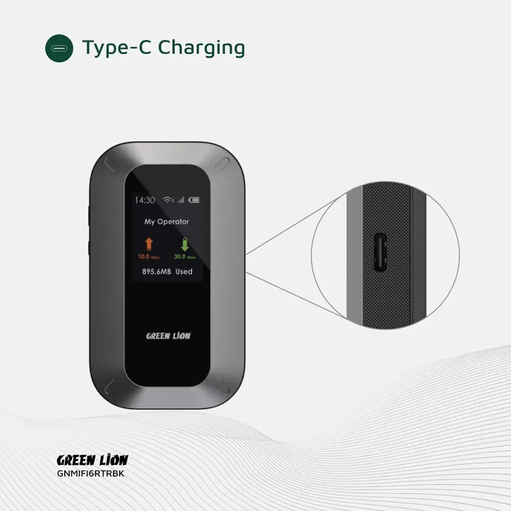 مودم روتر همراه گرین لاین Green Lion Portable Mifi Router — تصویر ۴