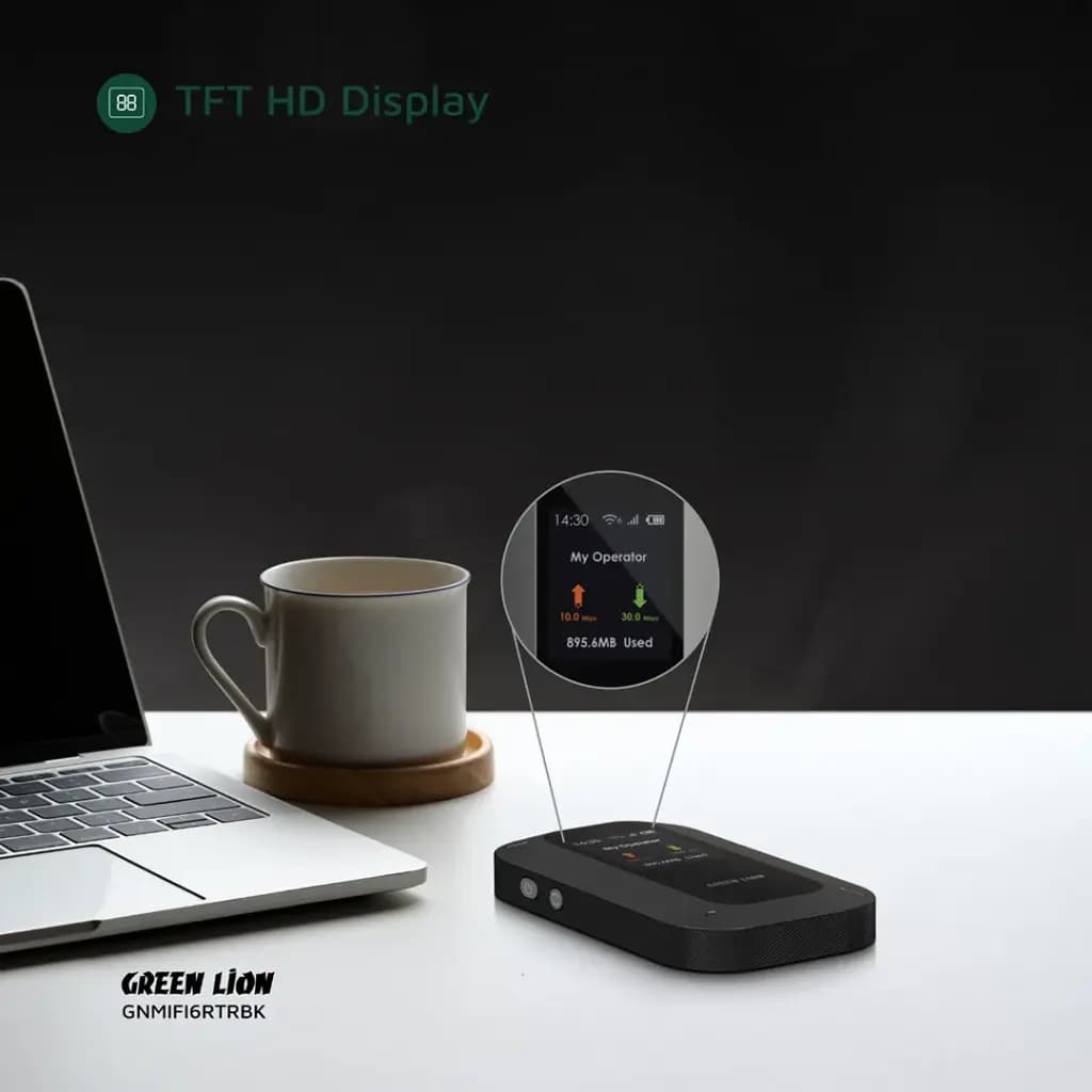 مودم روتر همراه گرین لاین Green Lion Portable Mifi Router — تصویر ۸
