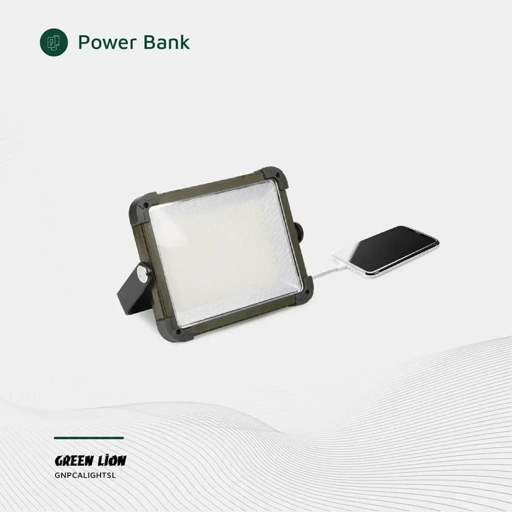 پنل روشنایی کمپی گرین لاین Green Lion Solar Camping Light 7200mAh — تصویر ۶