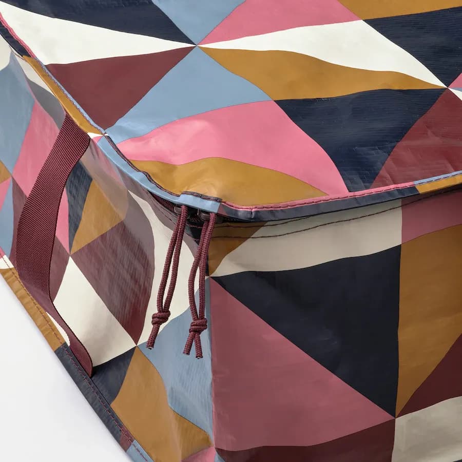جعبه ذخیره سازی رنگی ایکیا SACKKARRA سایز 55x49x19 سانتیمتر — تصویر ۸